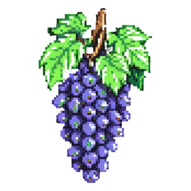 bunch of grapes sticker