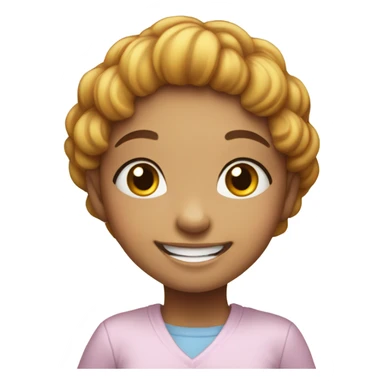 Cute Thankful  and blessed girl  sticker