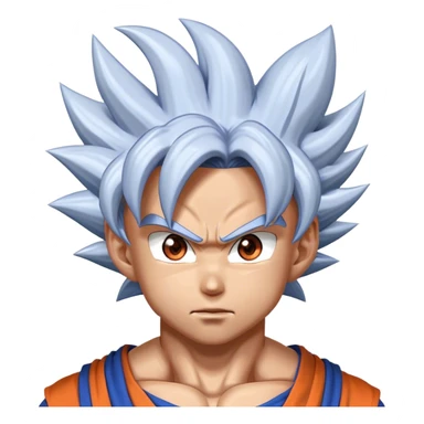 Goku mastered ultra instinct sticker