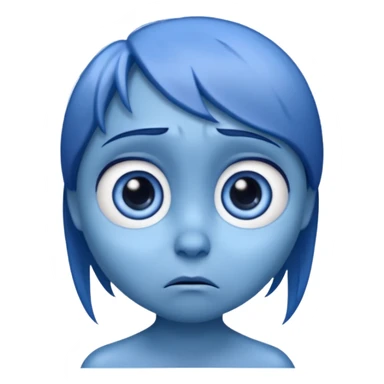 Sadness from the Inside Out movie sticker