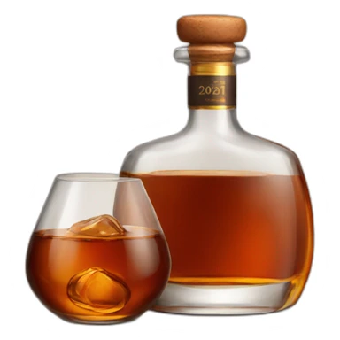 cognac sticker