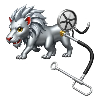 Manticore metal detector sticker