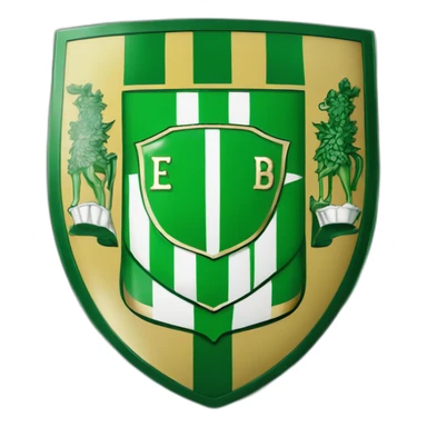 Escudo Betis texto Doro sticker