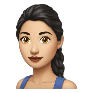 hyper realistic Anna Paulina Luna sticker