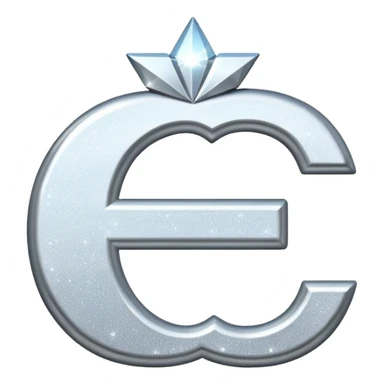 glitter white symbol bank sticker