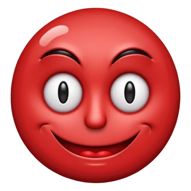 Insane smiley face  who wants to spend money and looks evil but make it with red tired eyes because it’s addicted  sticker