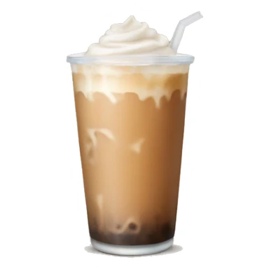 Iced chai latte sticker