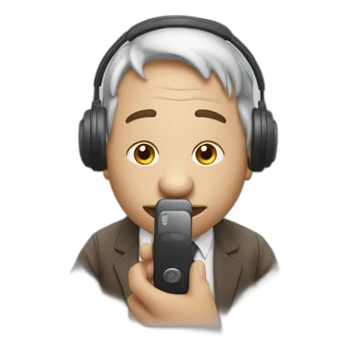 une cochone qui joue au telephone sticker