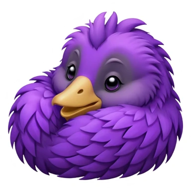 Un noctali qui fait dodo sticker