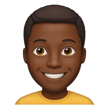 Ear of a black man sticker