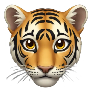 Tigre a dent de sabre sticker
