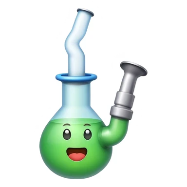Bong emoji sticker
