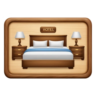 hotel room sign sticker