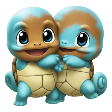 Squirtle love sticker