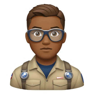 sam wilson wear safety glasses from  from captain america: civil war sticker