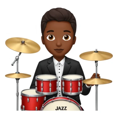 sade’s drummer in jazz band sticker