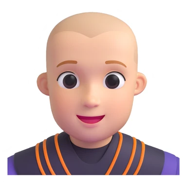 Rafe Cameron from Outer Banks, buzz cut, smirking sticker