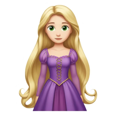 rapunzel sticker