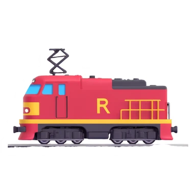 Pennsylvania railroad electric locomotive sticker