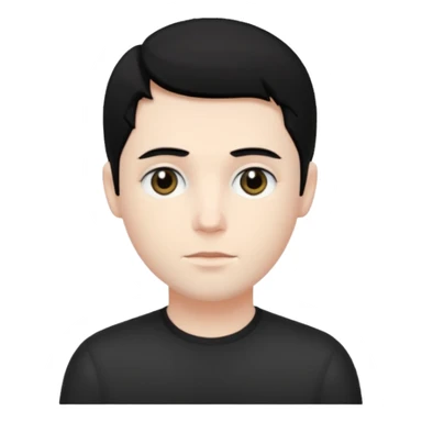 Victor Van Dort head sticker