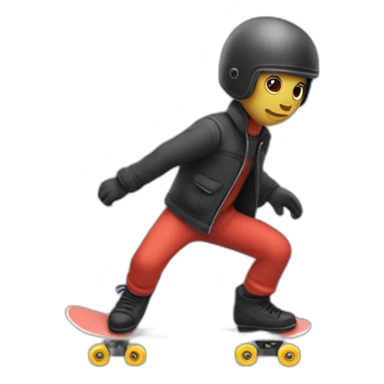 Calimero en patinete sticker