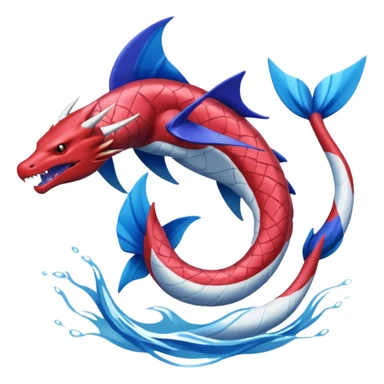 Gyarados-Suicune-Kyogre-fusion, full body sticker