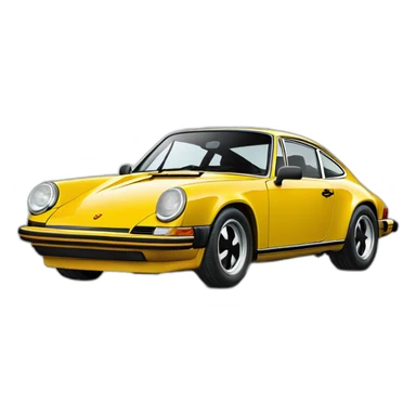 Porsche 911 carrera 1976 sticker