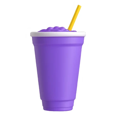 purple drink in styrofoam cup sticker