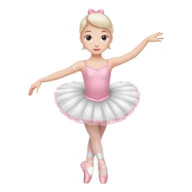 Pink ballet  sticker