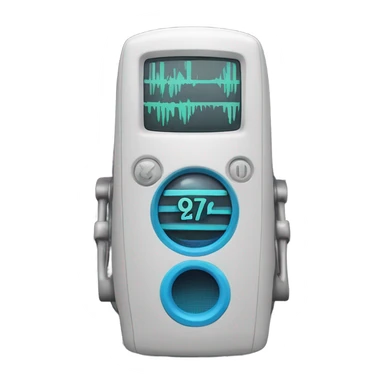 The wave on which a radio with 92.8 FM written on it is located sticker