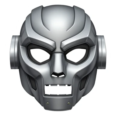 MF DOOM mask sticker