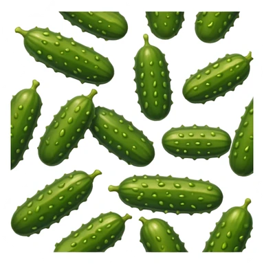 Touch pickle sticker