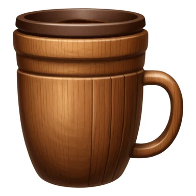 wooden kitchen cup sticker