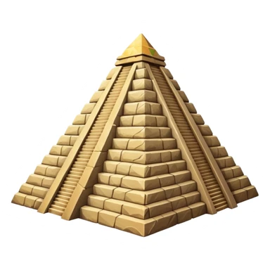 Mexican pyramid sticker