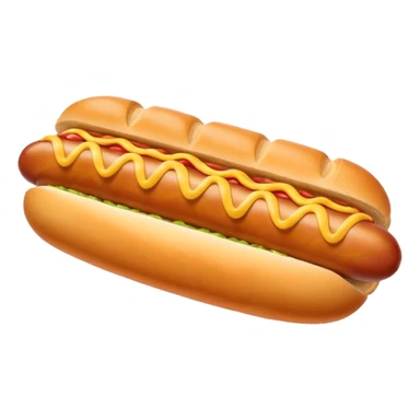 croissant hot dog sticker