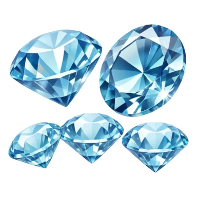 mined diamonds sticker