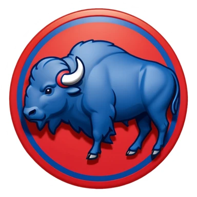Buffalo bills logo sticker