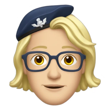 Marine lepen sticker