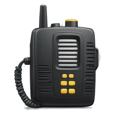 80's Walkie talkie sticker