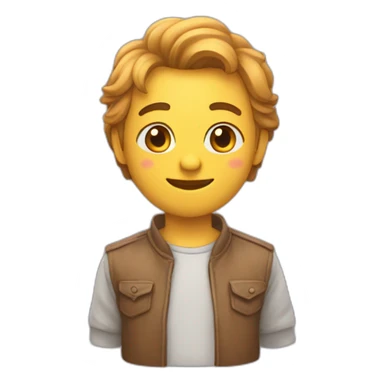 Main en forme de cœur sticker