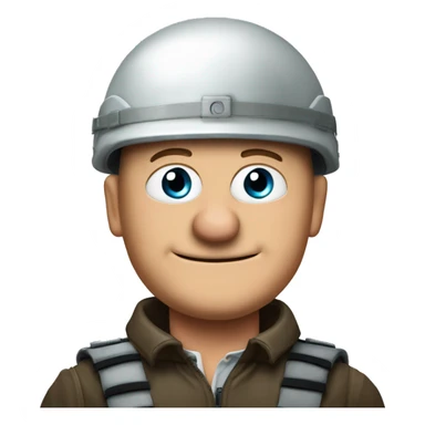 Olaf Scholz mit Bauhelm sticker