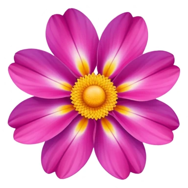 summer flower sticker