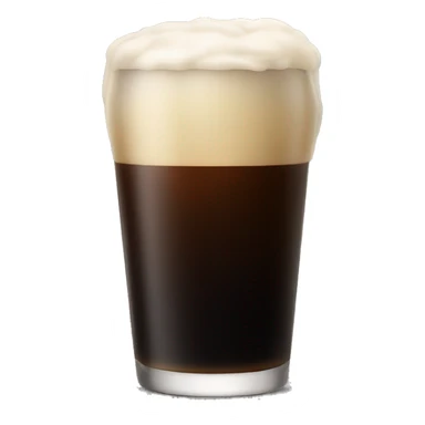 Pint of stout sticker