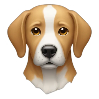 Chien malade sticker