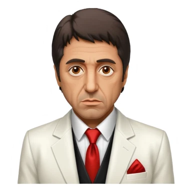 Al Pacino scarface sticker