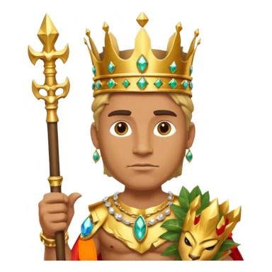 ancient jungle king sticker