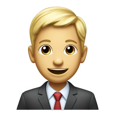 "A determined businessperson with upward trending graph, new customer icons, and money symbols surrounding them. Their eyes are replaced with dollar signs, and they have a confident smile. A speech bubble near their mouth says 'Growth!'" sticker