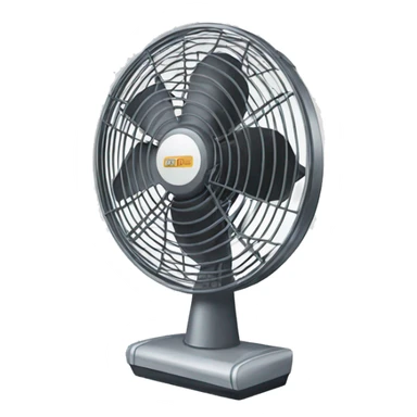 Electric fan sticker