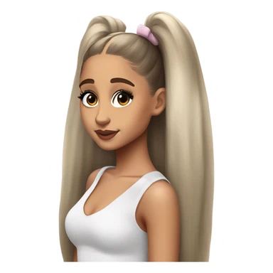 Hyper Real Ariana Grande sticker