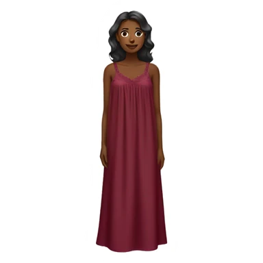 Burgundy Nightgown sticker